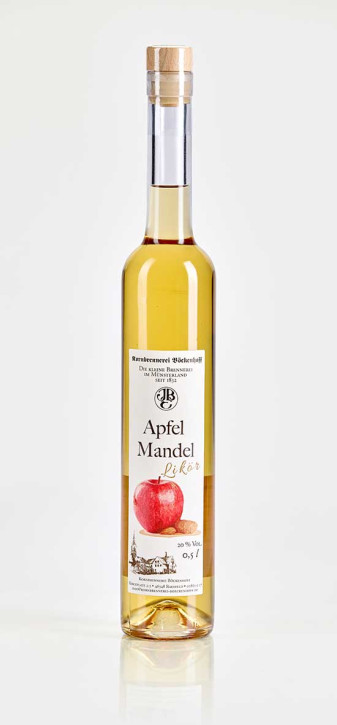 0,5l Apfel-Mandellikör 20% Vol.